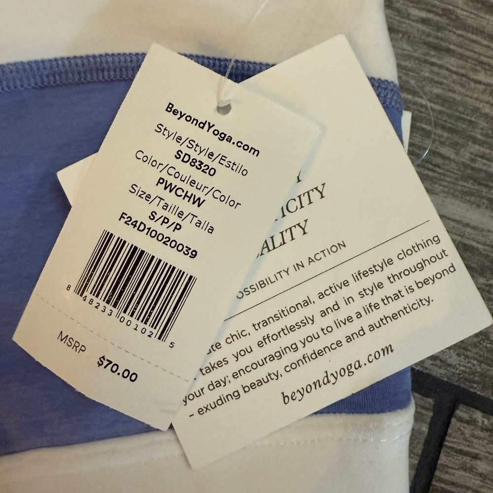 NWT Beyond Yoga Spacedye Horizon Colorblock Bra - Picture 5 of 6
